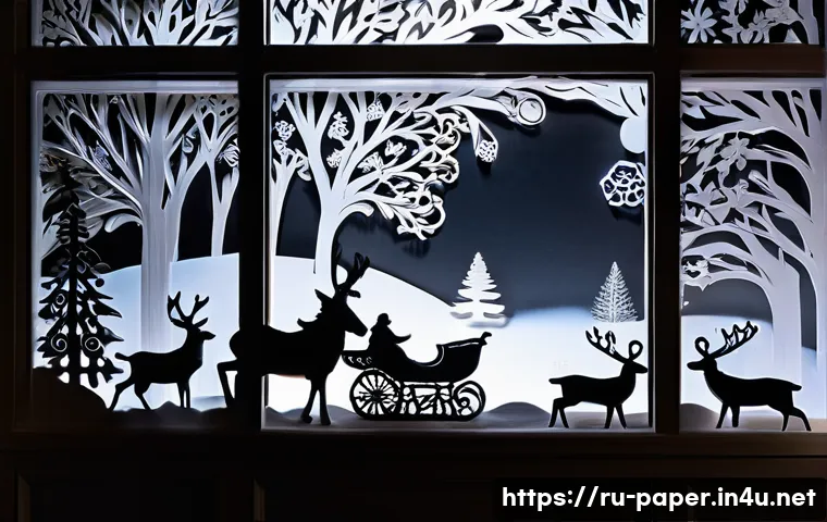 종이로 만든 크리스마스 장식 관련 이미지 2