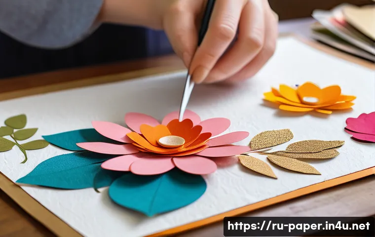 페이퍼 아트 테크닉 관련 이미지 1