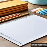 종이 조각 작품 만들기 - A cozy, well-lit craft workspace featuring an assortment of paper types including colorful textured ...